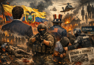 Estamos en guerra, Noboa es guerra